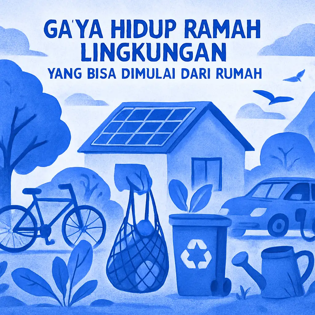 Gaya Hidup Ramah Lingkungan yang Bisa Dimulai dari Rumah